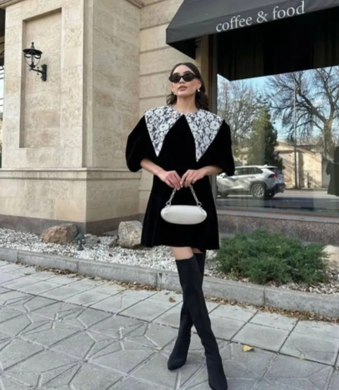 стильное платье 4