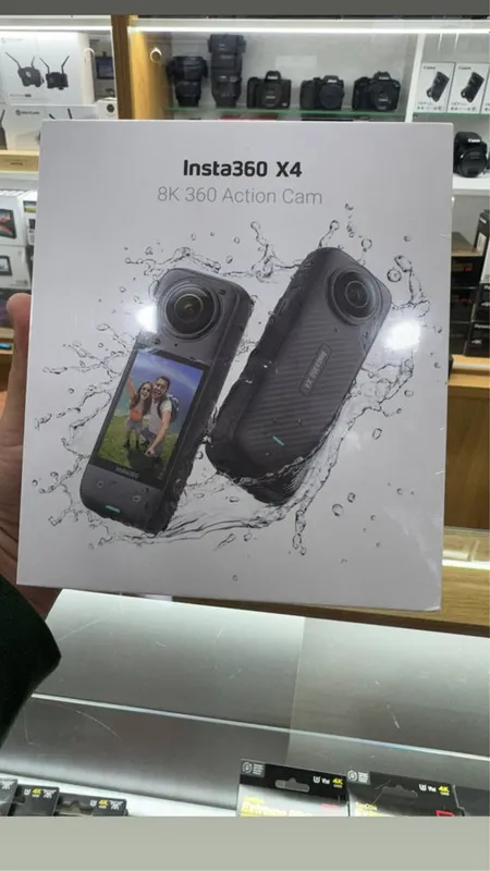 Insta 360 x4 action camera