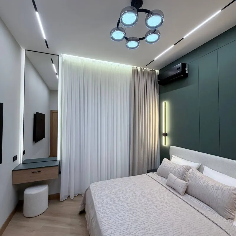 O'z Mahal (Golden House) JKda 2 xonali kvartira, yevro-lyuks, mebel va texnika bilan 6
