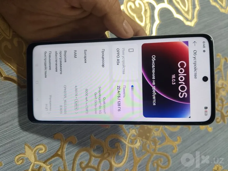 OPPO A5x xotrasi 4+4.128gb 5 OPPO A5x xotrasi 4+4.128gb 5