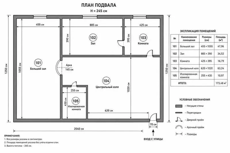 Сдаётся подвальное помещение. Яккасарай