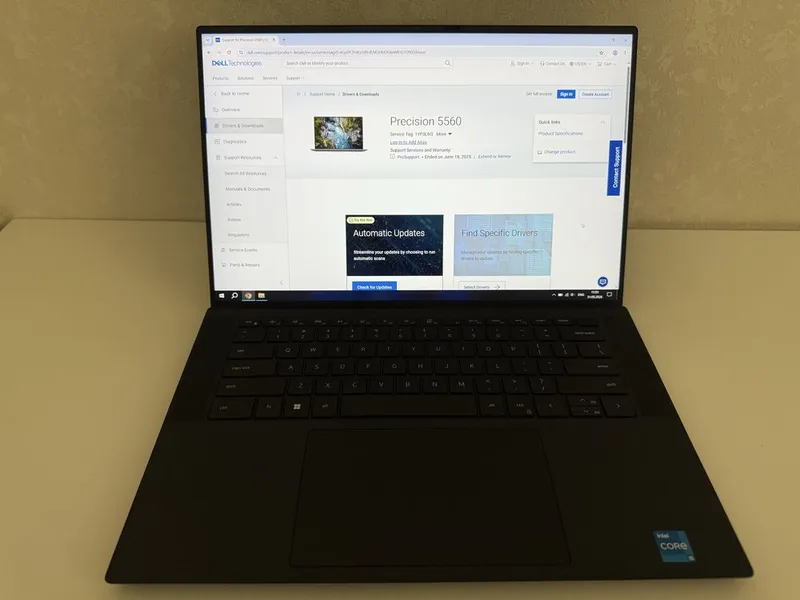 Dell Precision 5560 Mobile workstation — фото 1