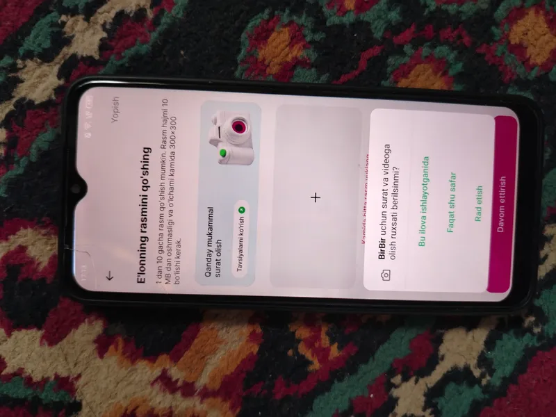 sotiladi infinix 400 ming karopkasi yuq 1