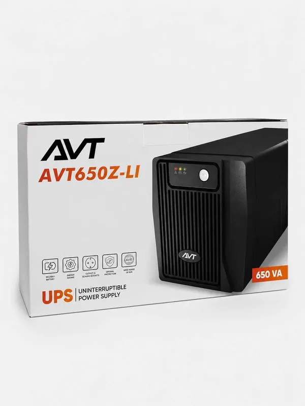 ИБП UPS AVT 650Z-Li (Литиевая батарея) для ПК и техники 1