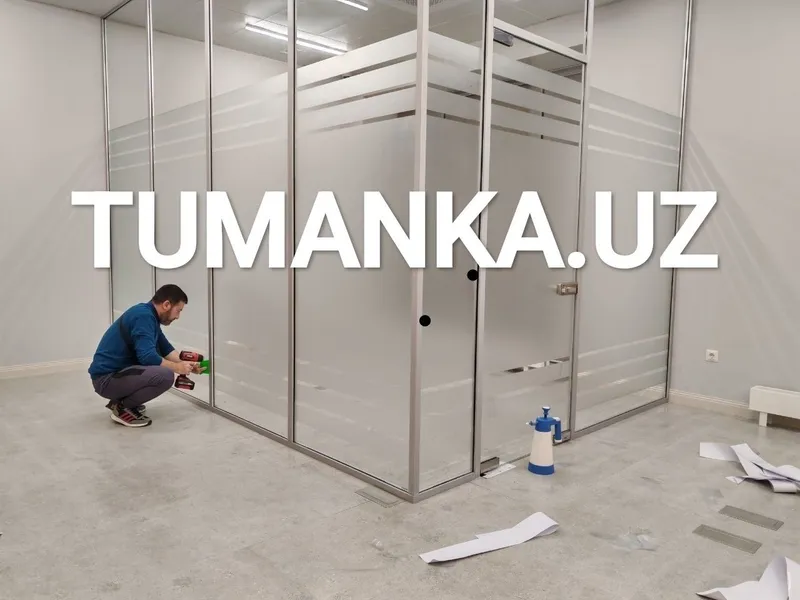 Матовая пленка туманка офис ва здания ойналарига орнатб берамиза 2 Матовая пленка туманка офис ва здания ойналарига орнатб берамиза 2