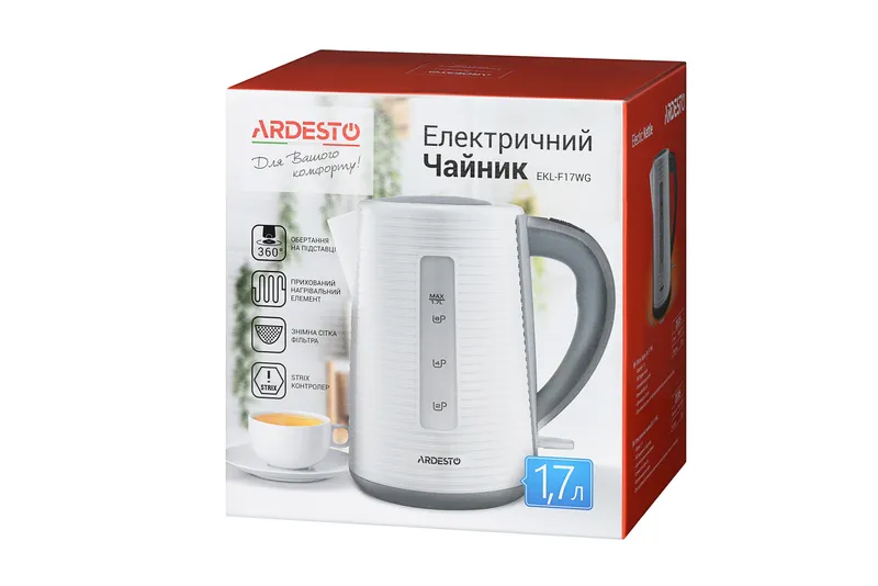 Ardesto EKL-F17WG 1.7л/2150Вт/strix — фото 4