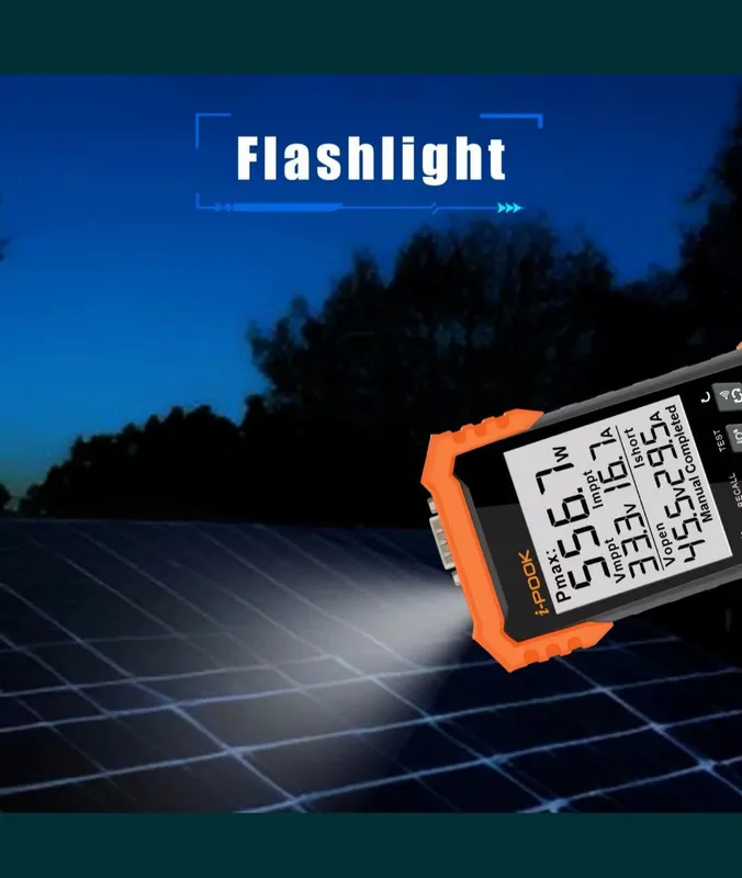 Тестер солнечных панелей i-POOK PK59H Solar MPPT Tester 5 Тестер солнечных панелей i-POOK PK59H Solar MPPT Tester 5