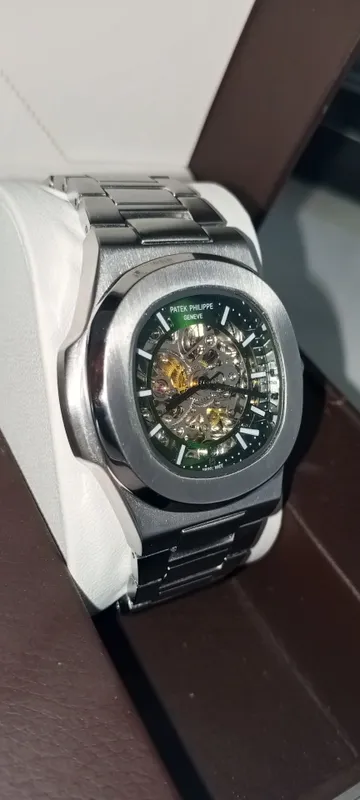 Механические часы Skeleton Patek Philippe Nautilus — фото 2