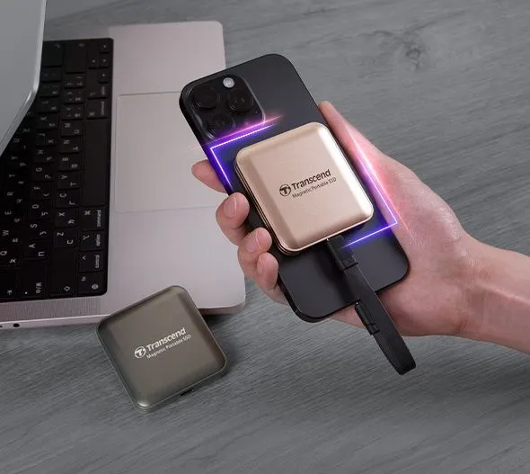 Внешний SSD накопитель 1ТБ и 2ТБ с магнитом новый в наличии — фото 1
