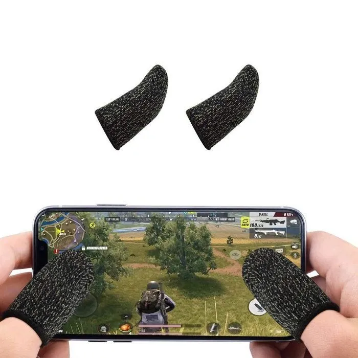 Напальчники PUBG чёрные и белые, оптом и поштучно 1 Напальчники PUBG чёрные и белые, оптом и поштучно 1