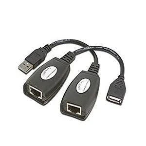 Скидка! Доставка! Usb extender 30 м,уденнитель через Lan кабель