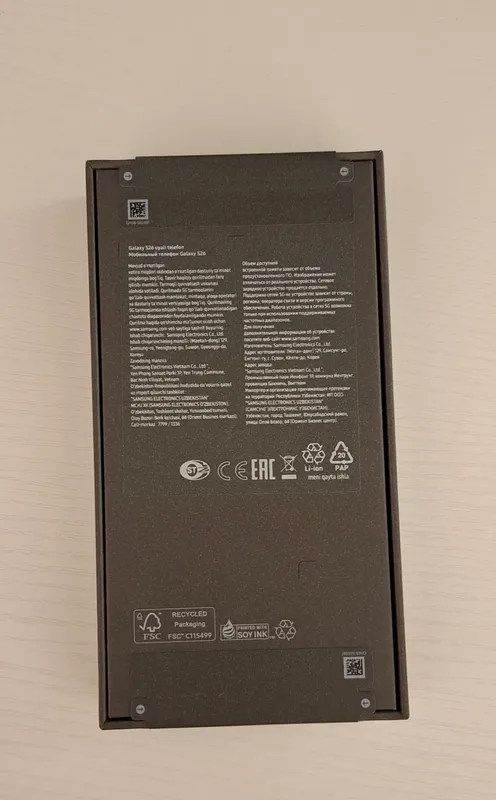 Samsung Galaxy S26 Black 12/256 — фото 1