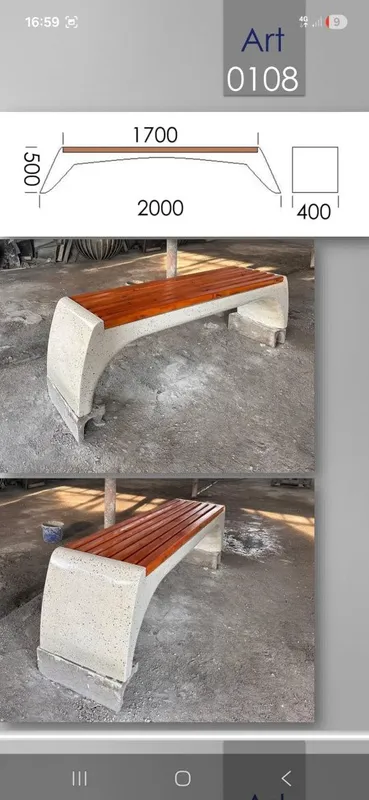 Miramirni kashpo' tuvak skameyka urna xaytech uslubda yasaladi — фото 4