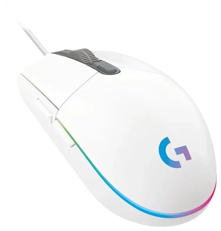 Проводная, игровая мышь Logitech g102, мышка — фото 2