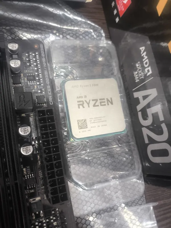 Новые! Gigabyte A520+Ryzen 5 5500 — фото 2