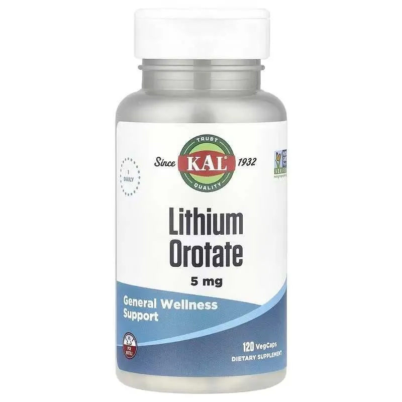 KAL Lithium Orotate оротат лития литий litiy — фото 3