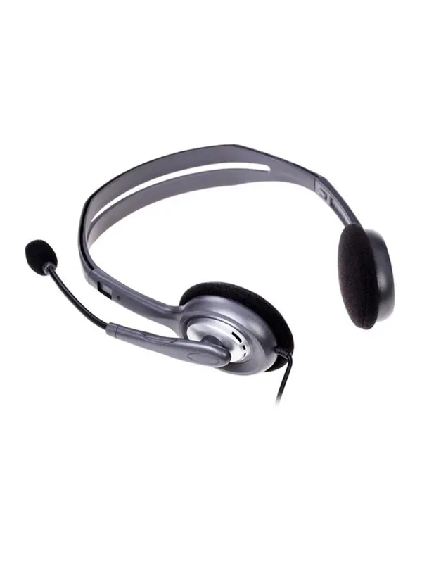 Проводные наушники Logitech H110 для компьютера, коллцентра, звонки, игры, музыка, aux — фото 6