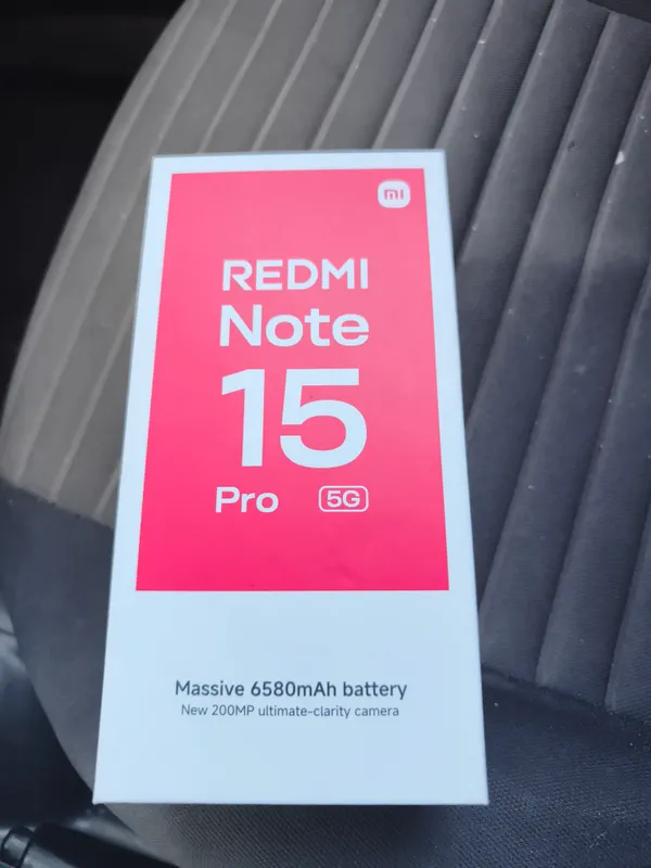 Redmi note 15 pro 5g Redmi note 15 pro 5g