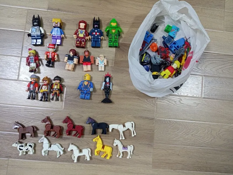Большие Lego Лего фигурки и Лего животные