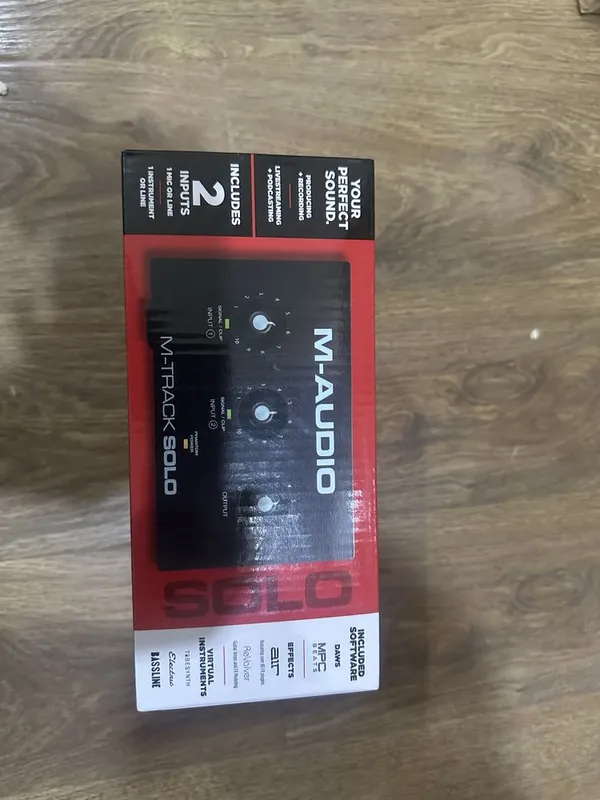 M AUDIO solo zvukavaya karta 2