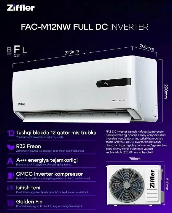 Ziffler 12/18/24 inverter BEPUL yetkazib beramiz 1