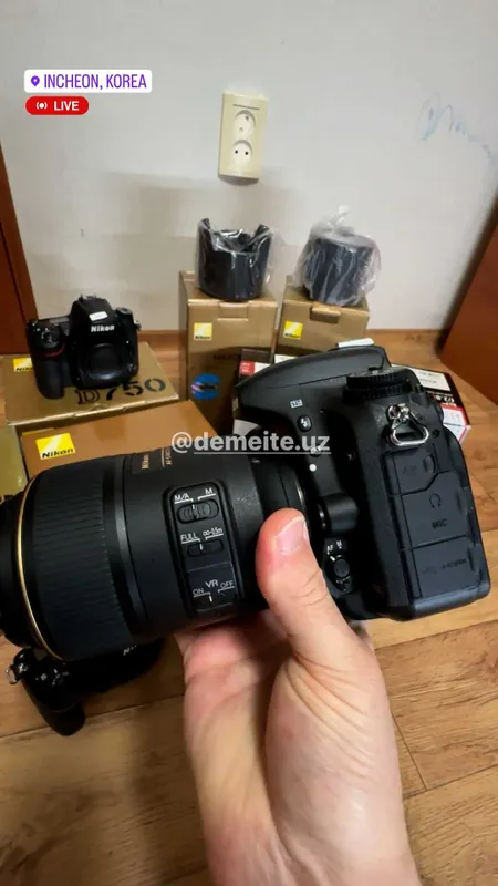 Nikon D750 Body va Nikon 105mm Micro AF-S VR f2.8G IF-ED — фото 3