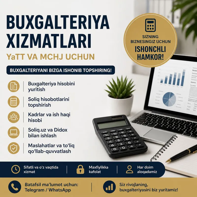 Buxgalter Xizmatlari