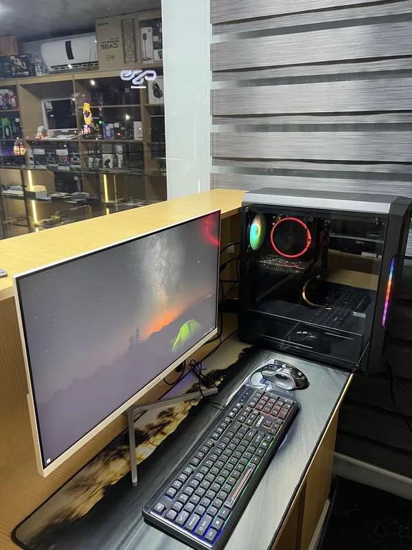 Игровой ПК i5-10400F / GTX 1050 Ti 4GB / 16GB RAM / SSD / 27” Монитор 1