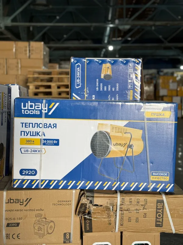 Тепловая пушка Электрический Ubay UB-24kVa 250м2 — фото 3