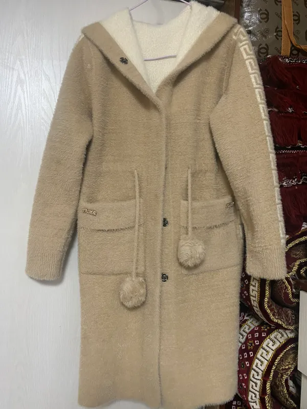 Kardigan mehli judayam qalin ikki tomonlama