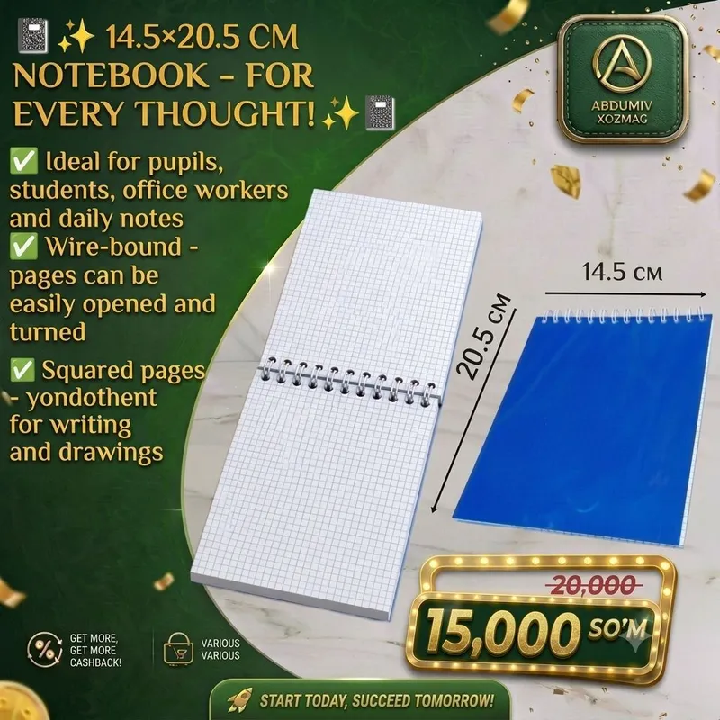 14.5×20.5 SM BLAKNO‘T daftar 3