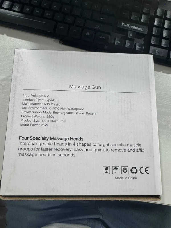 Продам Массажер Massage Gun — фото 1