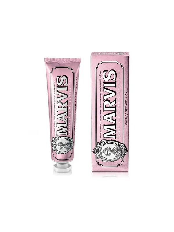 Marvis Sensitive Gums Gentle Mint 85 мл — для чувствительных дёсен — фото 1