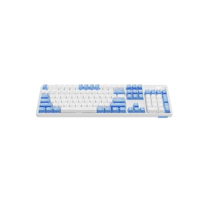 ; Механическая клавиатура GAMING KEYBOARD RAPOO V500PRO White Cerulean 2