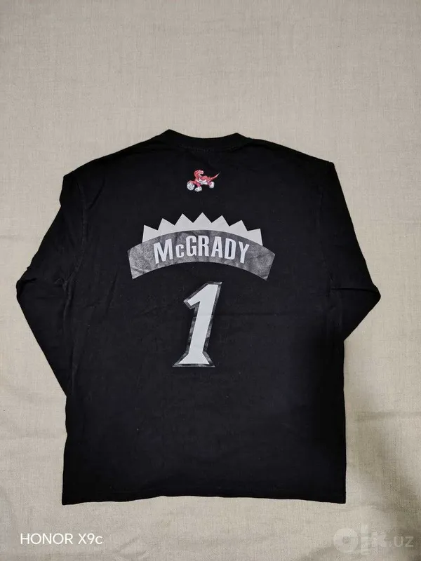 Toronto Raptors Tracy McGrady uzun yengli futbolkasi. Svитшot, 44–46 o‘lcham. Basketbol. 3 Toronto Raptors Tracy McGrady uzun yengli futbolkasi. Svитшot, 44–46 o‘lcham. Basketbol. 3