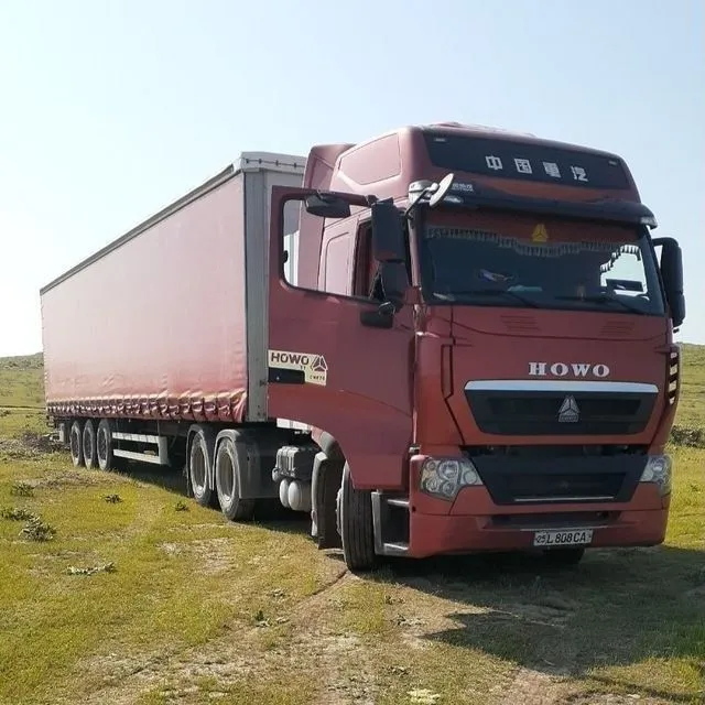 Howo T7 Kasbuxer Прицеп Сотилади