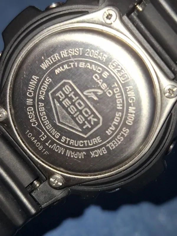 Часы Casio G-Shock AWG - M100. Оригинал 3 Часы Casio G-Shock AWG - M100. Оригинал 3
