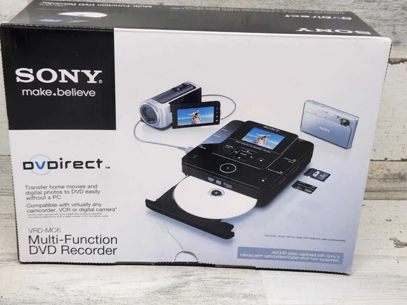 Sony multi function DVD recorder model VRD – MC6.