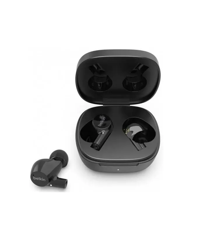 } Наушники Belkin Soundform Rise TWS Black 1 } Наушники Belkin Soundform Rise TWS Black 1