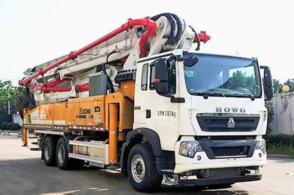 Бетононасосный грузовик XCMG 52m с шасси HOWO Hb52V 2026 CIP TASHKENT