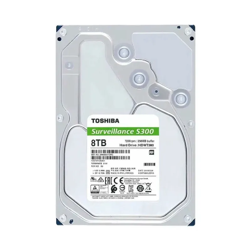 Жесткий диск HDD 8TB Toshiba Surveillance S300 — фото 1