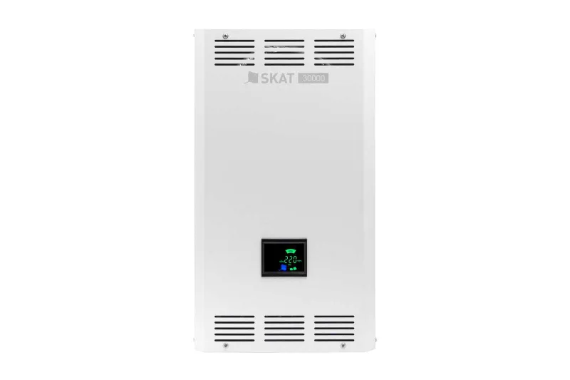 SKAT ST-30000 LED стабилизатор напряжения симмисторный Первые РУКИ — фото 2
