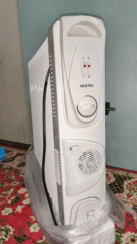 Новый масляный радиатор Vestel 15 секций с вентилятором — фото 3