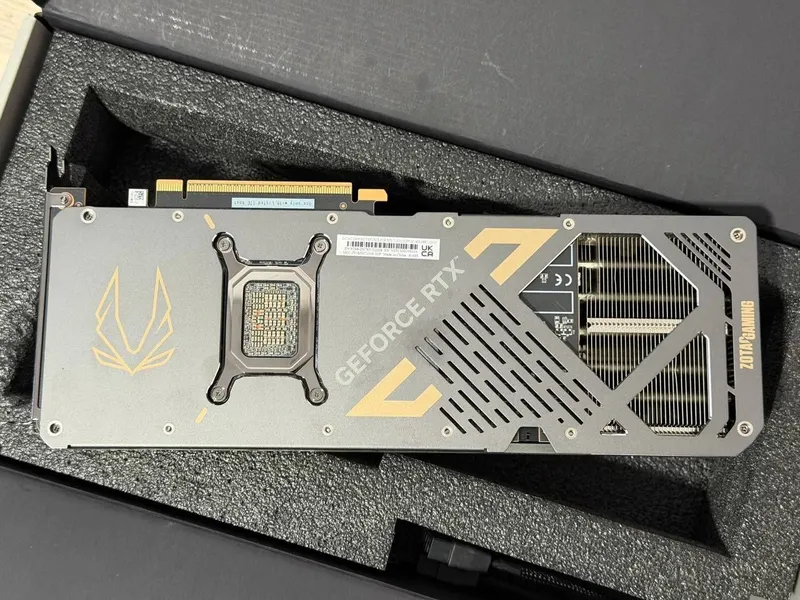 Видеокарта RTX5070Ti Zotac Trinity 16G Есть обмен на ваш видеокарту — фото 2