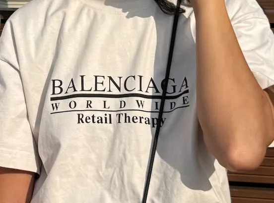Футболка Balenciaga оверсайз, размер М — фото 2