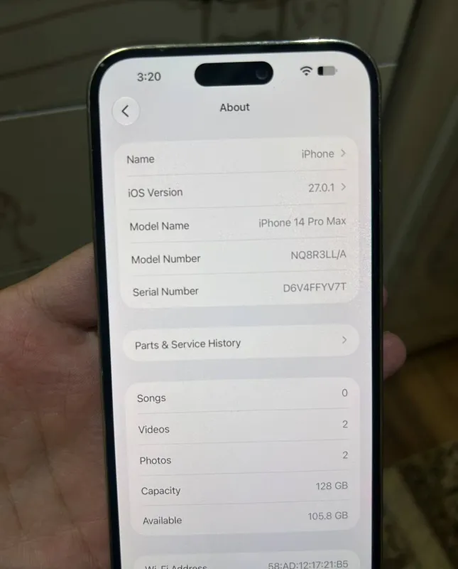 iPhone 14 Pro Max, SIM заблокирована 4