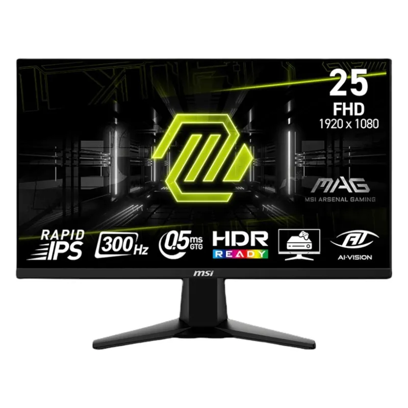 24.5" Монитор MSI MAG 255XF 300hz IPS черный