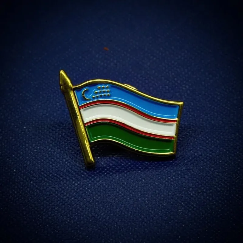 Значок Флаг Узбекистана