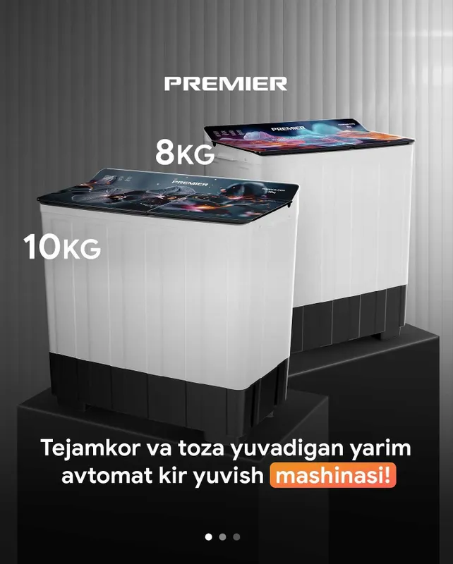 Ярим автомат кир ювиш машинаси PREMIER! АРЗОН! Полуавтомат ПРЕМЬЕР! — фото 3