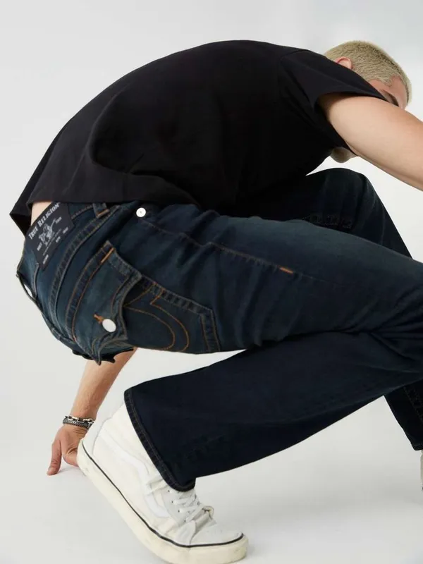Джинсы True Religion ricky flap.34/32. — фото 4